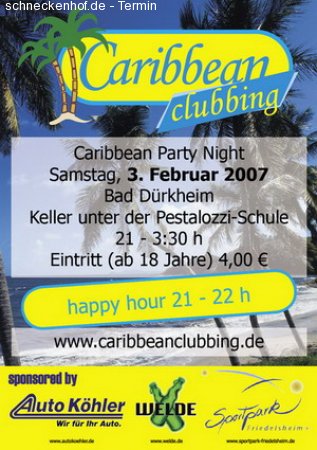 Caribbean Clubbing 2007 Werbeplakat