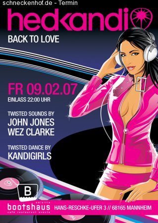 Hed Kandi - Back to Love Werbeplakat