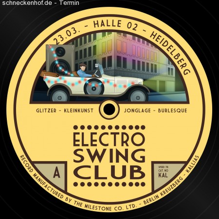 Electro-Swing Club Werbeplakat