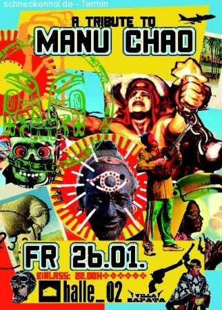 A Tribute to Manu Chao Werbeplakat