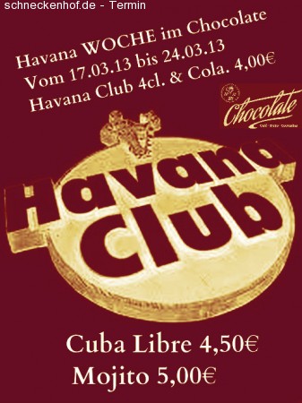 Club Havanna Week Werbeplakat