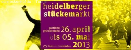 Heidelberger Stückemarkt Werbeplakat