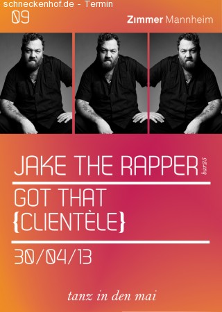 Bar25: Jake The Rapper / Clntl Werbeplakat