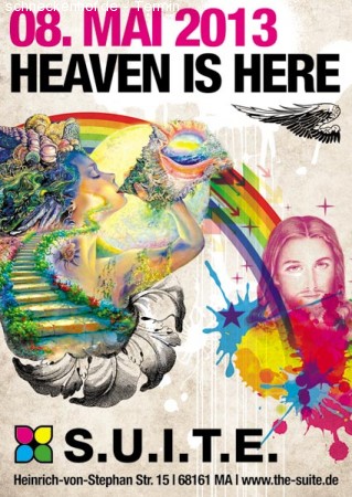 Heaven is here/Open Suite0.2 Werbeplakat
