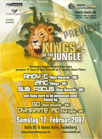 Kings Of The Jungle Werbeplakat