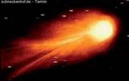 Kometen - Boten der Urzeit Werbeplakat