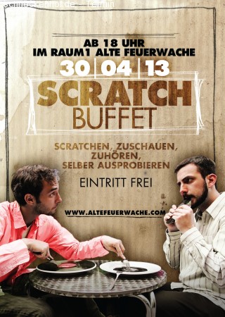 Scratch Buffet Werbeplakat