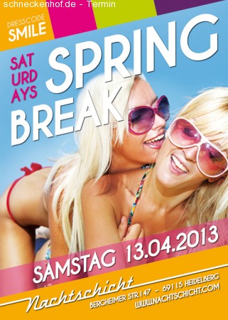 Spring Break 2013 Werbeplakat