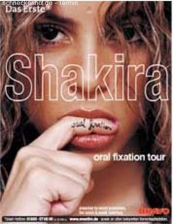 Shakira in Concert Werbeplakat