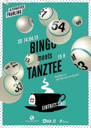 Bingo meets Tanztee Werbeplakat