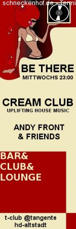 cream club Werbeplakat