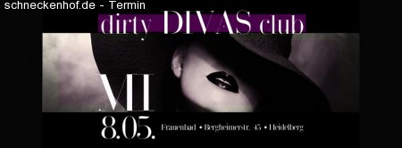 Dirty Divas Club Werbeplakat