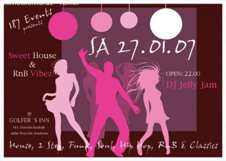 Sweet House & RnB Vibez Werbeplakat