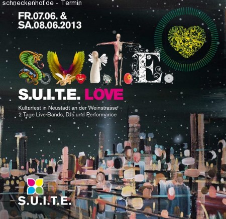 Suite Love @ Sektkellerei Heim Werbeplakat