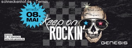 Keep On Rockin‘ Werbeplakat
