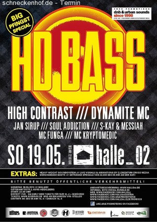 HD Bass Werbeplakat