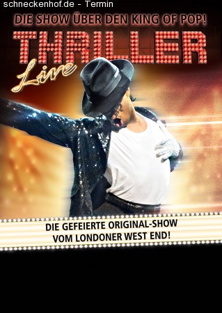 THRILLER - LIVE Werbeplakat