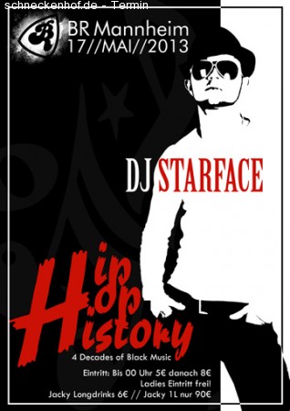 HipHop History Werbeplakat