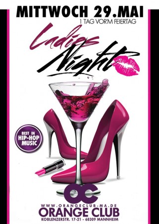 Ladies Night Special Werbeplakat