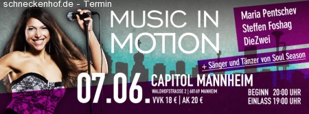 Music In Motion Werbeplakat