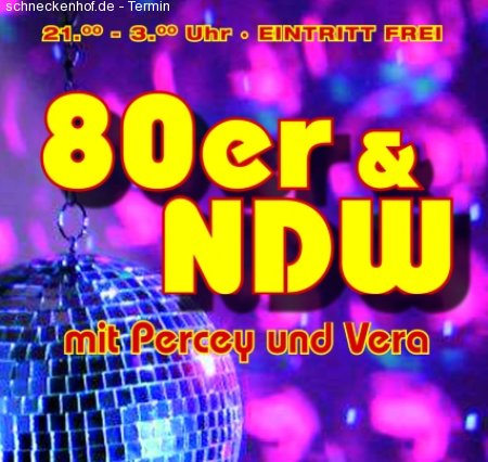 80er & NDW Party Werbeplakat