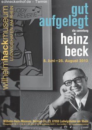 Die Sammlung Heinz Beck Werbeplakat