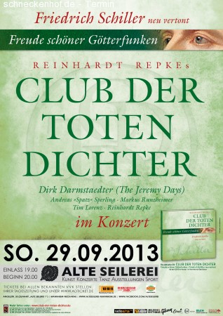 Reinhard Repkes Club Der Toten Werbeplakat
