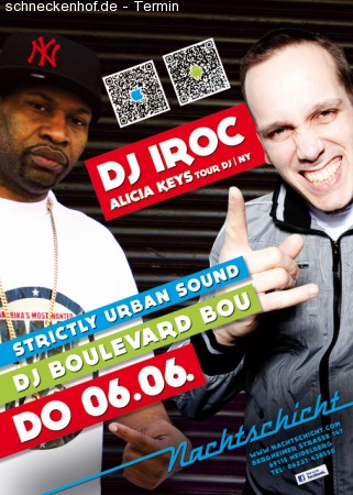 Stictly Urban Sound / DJ IROC Werbeplakat