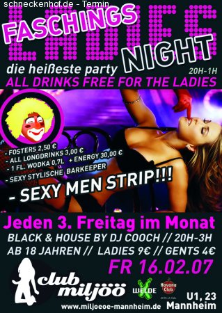 Ladies Night Werbeplakat