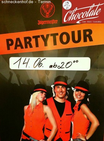 Jägermeister Party Tour Werbeplakat