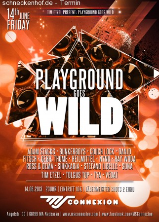 Playground goes Wild! Werbeplakat