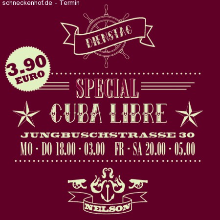 Cuba Libre Special Werbeplakat