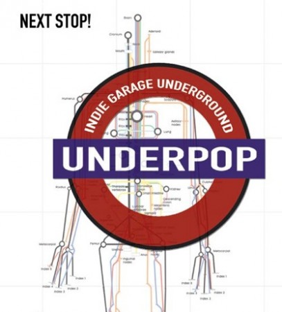 Underpop-Party in Mannheim Werbeplakat
