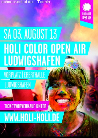 Holi Color - Open Air Festival Werbeplakat