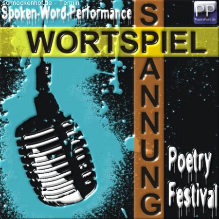 Poetry Festival: WSS Werbeplakat