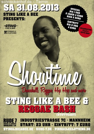 12th Edition of Showtime Werbeplakat