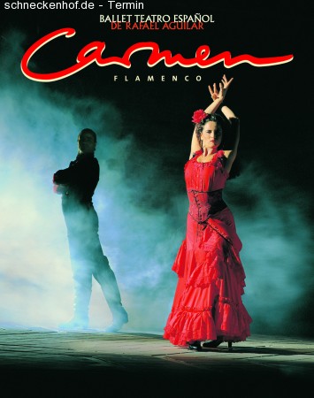 Carmen Flamenco Werbeplakat