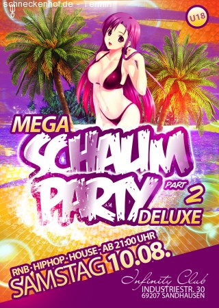 Mega Schaum Party Deluxe Part2 Werbeplakat