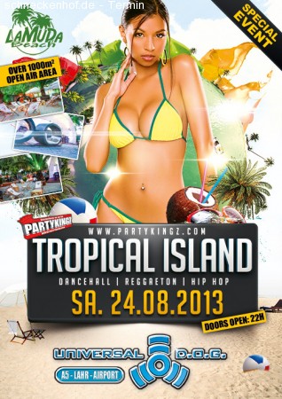 Tropical Island Werbeplakat