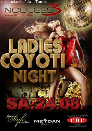 Ladies Coyoti Night Werbeplakat