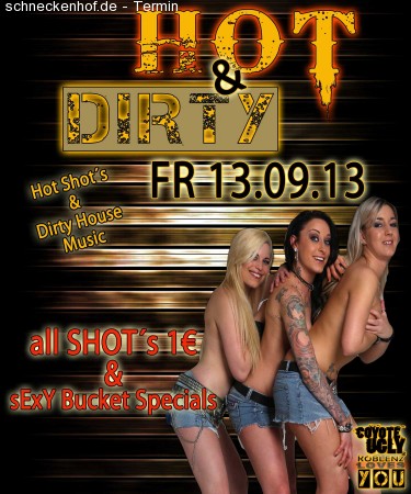 Hot&Dirty Werbeplakat