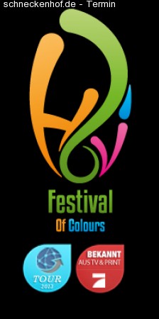 Holi Festival of Colour Werbeplakat