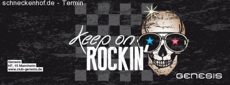 Keep On Rockin‘ Werbeplakat