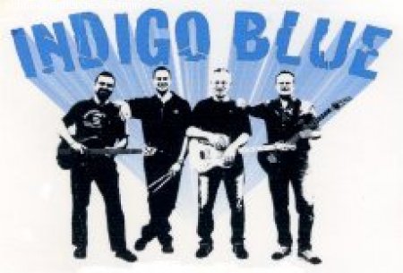 Indigo Blue Werbeplakat