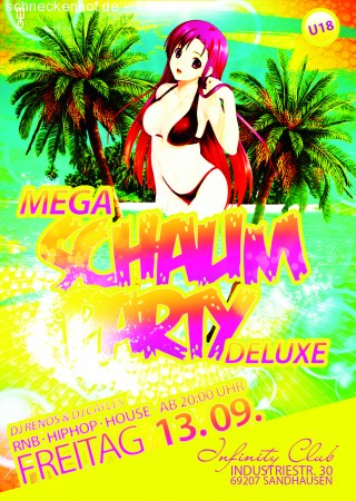 Mega Schaum Party Deluxe Part3 Werbeplakat