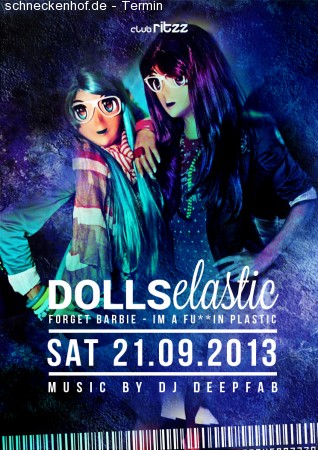 Dolls Elastic Werbeplakat