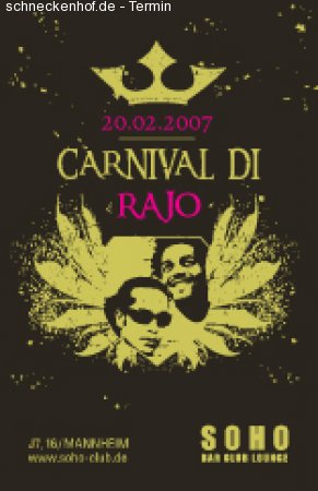 Carnival di Rajo Werbeplakat