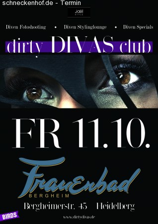 Dirty Divas Club Werbeplakat