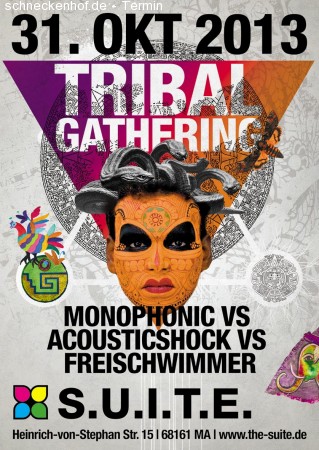 Tribal Gathering Werbeplakat
