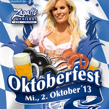 Oktoberfest @ Zapatto Werbeplakat